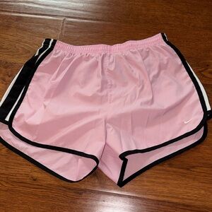 Nike Women's Athletic Shorts in Pink and Black